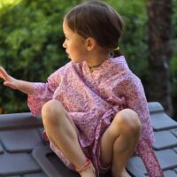 Pyjamas Sleepwear Jimbei Custom Tailored Made in Italy Bebè Kids Children Woman Man Matching Set Pigiami Coordinati Bambini Donna Uomo